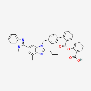 molecular formula C40H34N4O4 B12374278 Ddabt1 