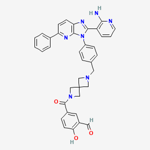 molecular formula C37H31N7O3 B12374324 Akt1-IN-4 