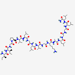 molecular formula C76H137N19O17 B12374416 Bombinin H-BO1 