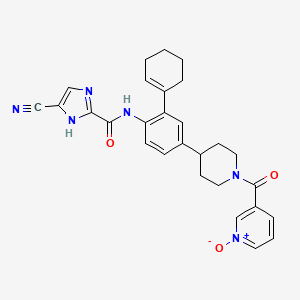 molecular formula C28H28N6O3 B12374451 PI3K|A-IN-19 