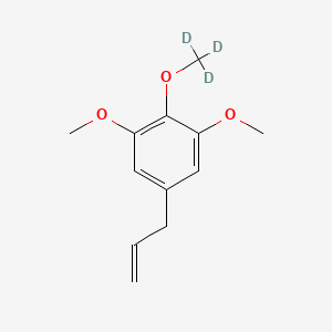 molecular formula C12H16O3 B12374495 Elemicin-d3 