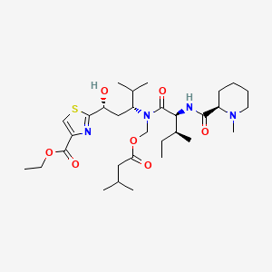 molecular formula C31H52N4O7S B12374531 Tubulysin A intermediate-1 