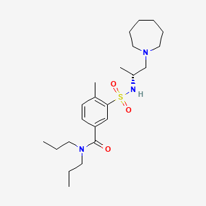 molecular formula C23H39N3O3S B12374535 BChE-IN-30 