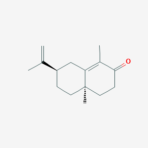 molecular formula C15H22O B12374542 (-)-10-Epi-alpha-cyperone 