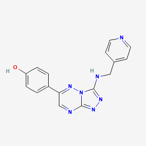 molecular formula C16H13N7O B12374548 c-Met-IN-23 