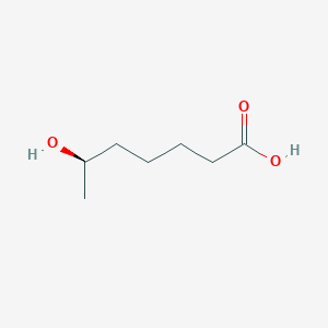 (6R)-6-hydroxyheptanoic acid