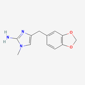 molecular formula C12H13N3O2 B1237457 Preclathridine A 