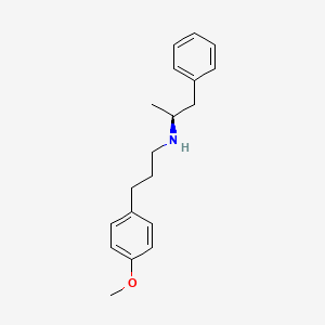 (2S)-N-[3-(4-methoxyphenyl)propyl]-1-phenylpropan-2-amine