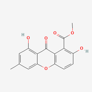 molecular formula C16H12O6 B1237463 平塞林 CAS No. 476-53-9