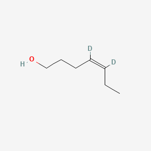 cis-4-Hepten-1-ol-d2