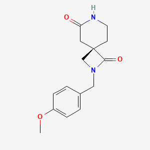 molecular formula C15H18N2O3 B12374636 Nevadistinel CAS No. 2181816-92-0