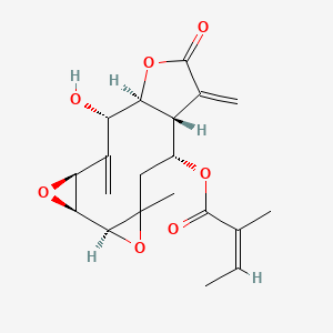molecular formula C20H24O7 B1237466 Erlancorin CAS No. 65522-32-9