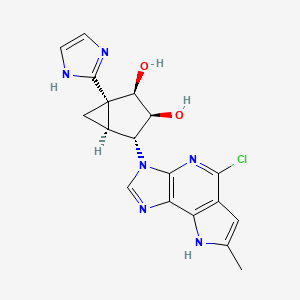 molecular formula C18H17ClN6O2 B12374678 A3AR agonist 5 