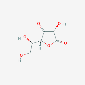 molecular formula C6H8O6 B1237469 L-木糖-己-3-乌洛内酯 