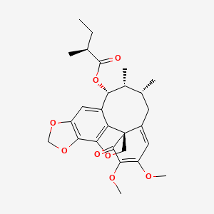 molecular formula C27H32O8 B12374725 Schiarisanrin A 