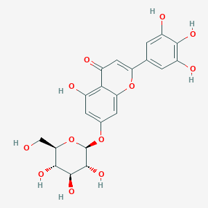 molecular formula C21H20O12 B12374730 Tricetin 7-O-glucoside 