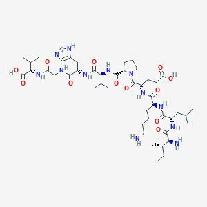 molecular formula C46H78N12O12 B12374757 Pol (476-484), HIV-1 RT Epitope 