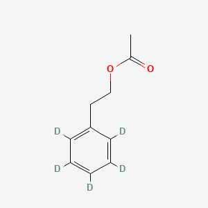 molecular formula C10H12O2 B12374764 Phenethyl acetate-d5 