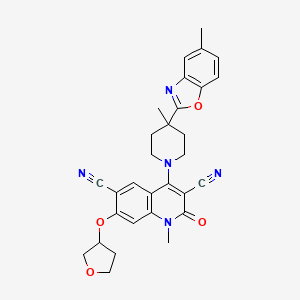 molecular formula C30H29N5O4 B12374818 Dgk|A-IN-4 