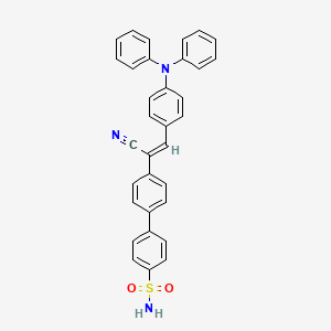 molecular formula C33H25N3O2S B12374853 Aie-GA 