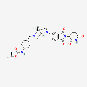 molecular formula C30H39N5O6 B12374882 E3 Ligase Ligand-linker Conjugate 81 