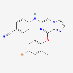 molecular formula C21H16BrN5O B12374896 Influenza virus-IN-8 