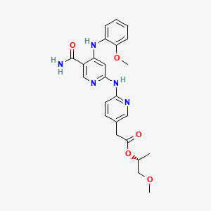 molecular formula C24H27N5O5 B12374930 Jak-IN-33 