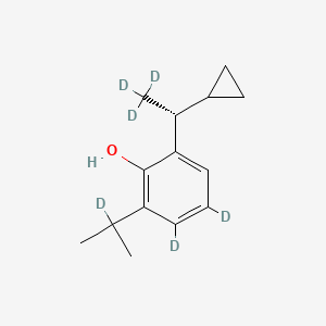 molecular formula C14H20O B12374947 Cipepofol-d6-2 