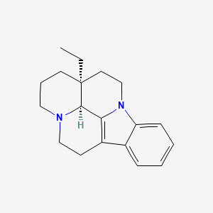 molecular formula C19H24N2 B1237495 Vincane 