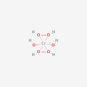 molecular formula CrH6O6-2 B1237496 二氧化二过氧化铬(2-) 