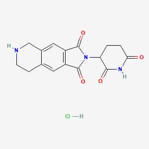 molecular formula C16H16ClN3O4 B12374989 Androgen receptor degrader-2 