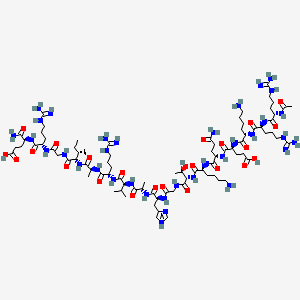 molecular formula C84H149N35O24 B12374996 MLCK Peptide, control 