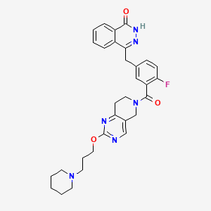 molecular formula C31H33FN6O3 B12375025 Antitumor agent-104 