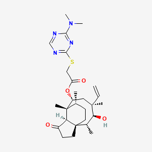 molecular formula C27H40N4O4S B12375060 Antimicrobial agent-26 