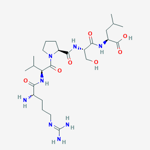 molecular formula C25H46N8O7 B12375091 Ovotransferrin (328-332) 