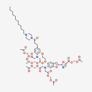 molecular formula C62H81N5O25 B12375120 Ffp-18-am 