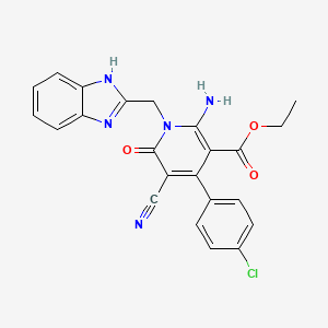 molecular formula C23H18ClN5O3 B12375121 Cdk9-IN-27 