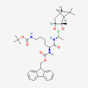 molecular formula C38H52BN3O7 B12375183 c-Myc inhibitor 14 