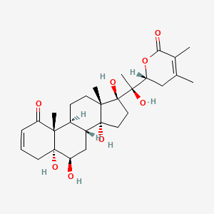 molecular formula C28H40O8 B12375215 Withanolide S 