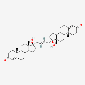 molecular formula C42H60O4 B12375237 Anticancer agent 111 