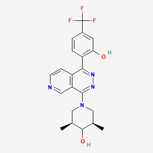 molecular formula C21H21F3N4O2 B12375238 Nlrp3-IN-38 