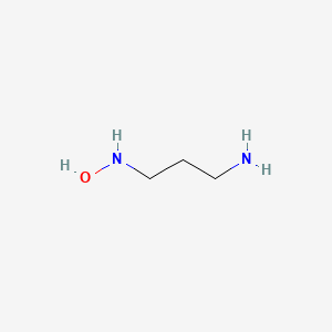 molecular formula C3H10N2O B1237524 N-(3-aminopropyl)hydroxylamine CAS No. 59675-34-2