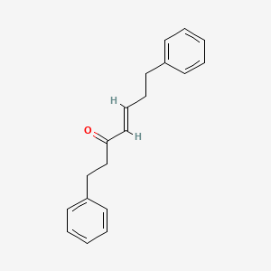 molecular formula C19H20O B1237528 1,7-Diphenyl-4-hepten-3-one CAS No. 79559-59-4