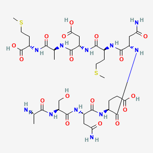 molecular formula C36H59N11O17S2 B12375292 Influenza A NP (366-374) 