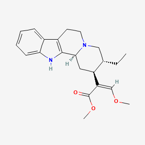 molecular formula C22H28N2O3 B1237532 18,19-Dihydrocorynantheine 