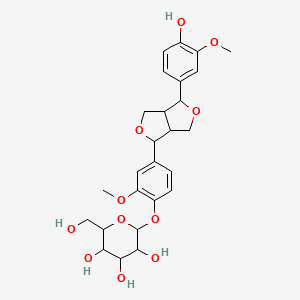 molecular formula C26H32O11 B1237533 Symplocosin CAS No. 11042-30-1