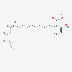 molecular formula C24H36O3 B12375351 2-[(9Z,12Z)-heptadeca-9,12-dienyl]-6-hydroxybenzoic acid 