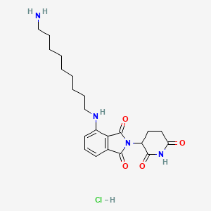 Thalidomide-NH-C9-NH2 hydrochloride