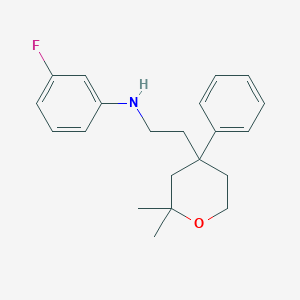 molecular formula C21H26FNO B12375415 Icmt-IN-52 