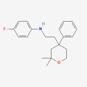 molecular formula C21H26FNO B12375457 Icmt-IN-2 